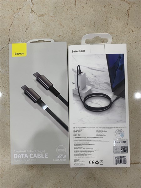 Cáp sạc BASEUS TYPE-C to TYPE-C 100W CATWJ-A01/ CATJK-D01 200cm