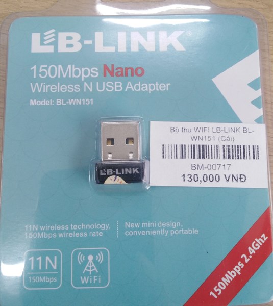Bộ thu WIFI LB-LINK BL-WN151
