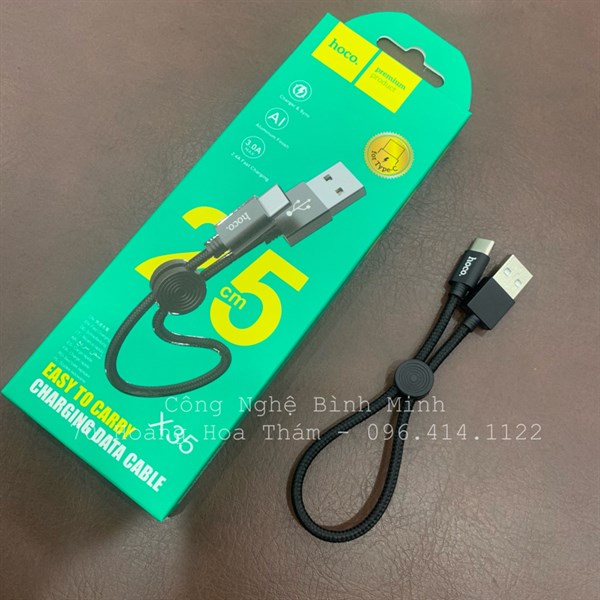 Cáp sạc HOCO X35 Type C 25cm