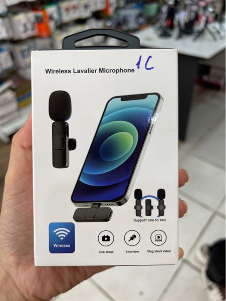 Mic thu âm K8 không dây đơn Type C