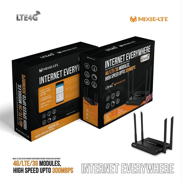 Bộ phát WIFI 4G MIXIE/ TENDA 2 RÂU
