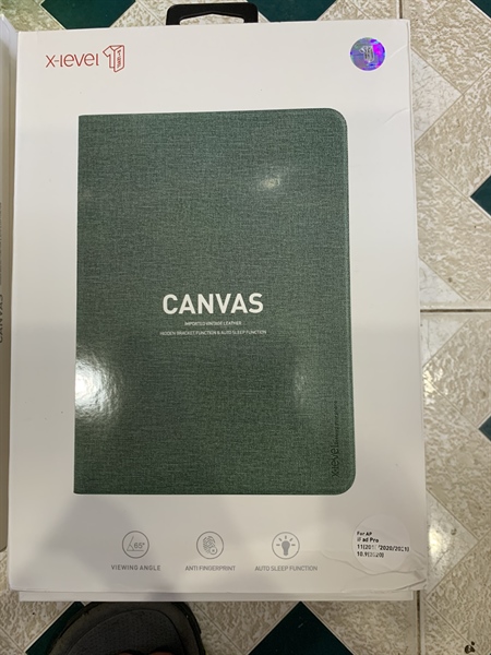 Bao da iPad Pro 10.9"(2020)/11"(2018/2020/2021) X-LEVEL vải