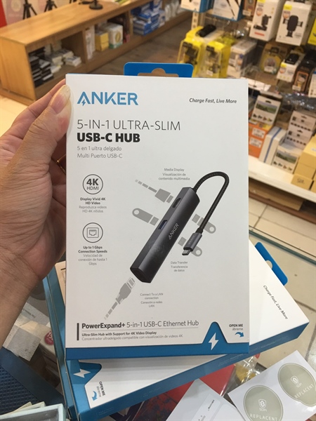 Bộ chuyển HUB ANKER A8338 5 in 1