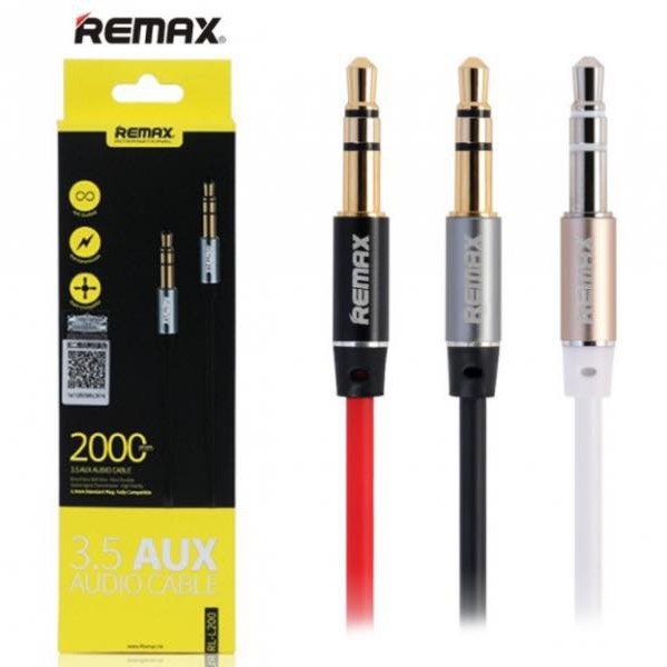 Cáp REMAX 3.5 AUX audio cable RL-L200 2m