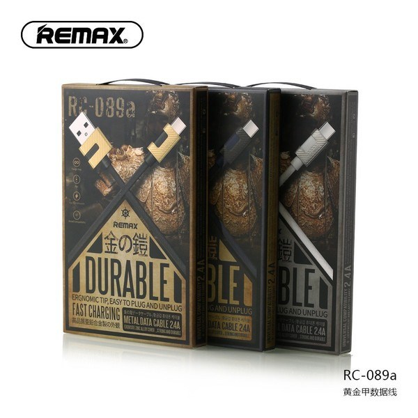 Cáp sạc REMAX RC-089a Type-C METAL 2.4A