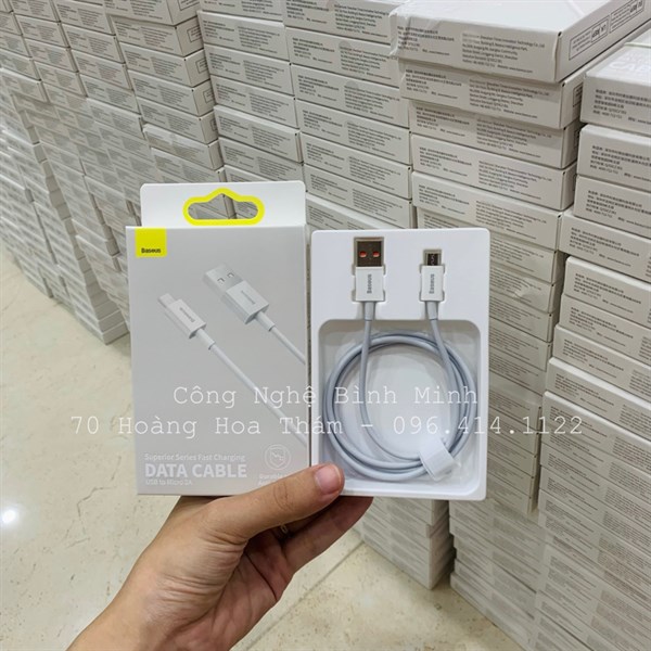 Cáp sạc BASEUS Micro 1m 2A CAMYS