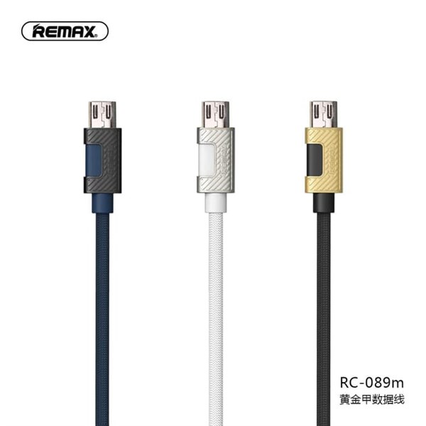Cáp sạc REMAX RC-089m Micro METAL 2.4A
