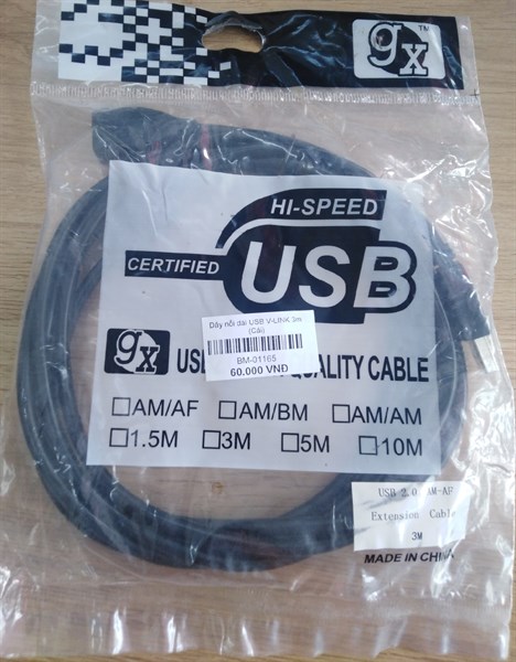 Dây nối dài USB V-LINK 3m