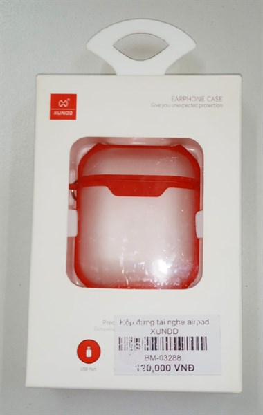 Hộp đựng tai nghe Airpod 1/2 XUNDD