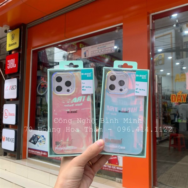 Ốp iPHONE 14 Pro 6.1 MEMUMI phản quang