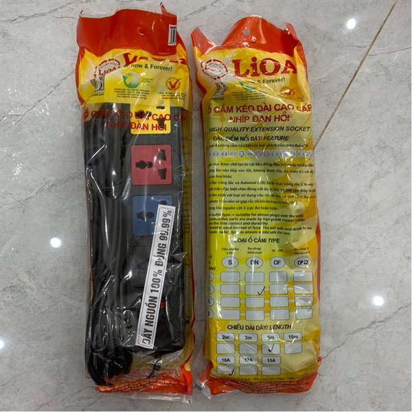 Ổ điện LIOA 4DND5.2.10 5m