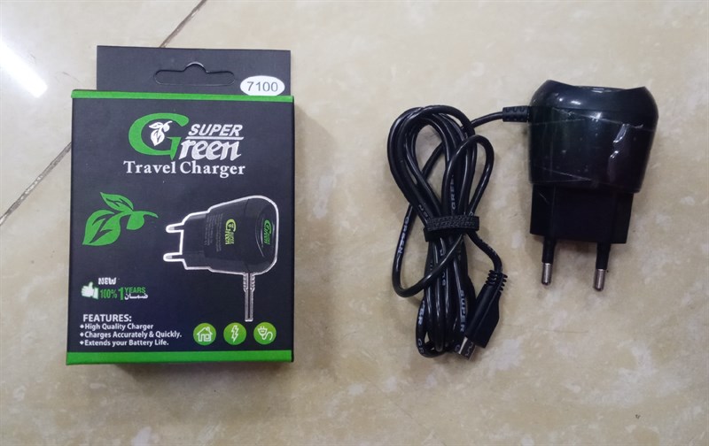 Sạc GREEN liền dây 1.5A