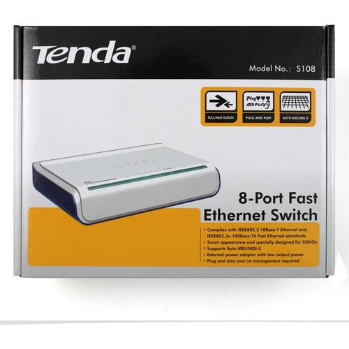 Swich chia cổng Tenda S10B