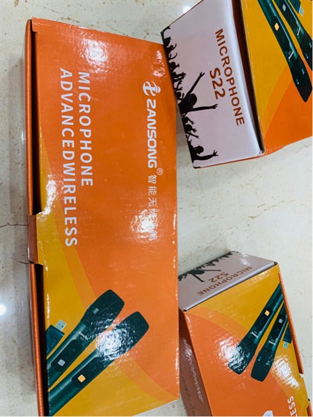 Micro không dây 2 míc ZANSONG S22/ 58B2S/ 108V2S