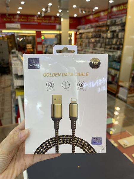 Cáp sạc WIWU GD-100 2M Lightning