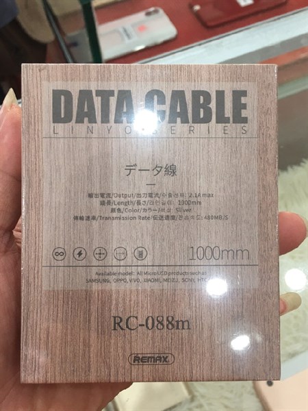 Cáp sạc REMAX RC-088m Micro