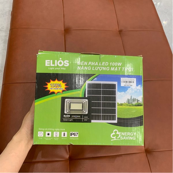 Pha LED ELIOS 100W năng lượng mặt trời