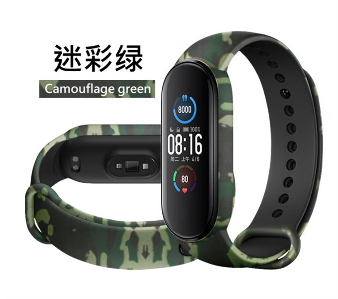 Dây đeo đồng hồ Miband 5 Dằn Di