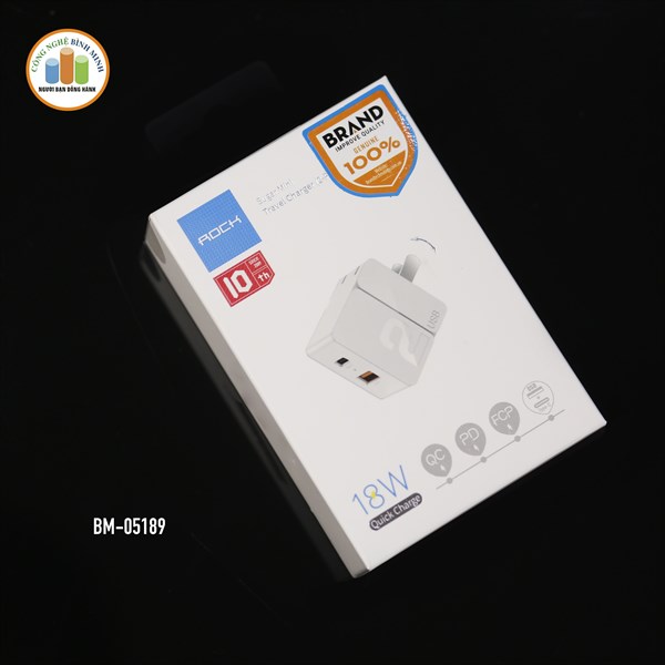 Sạc nhanh Sugar Mini PD-QC 18W