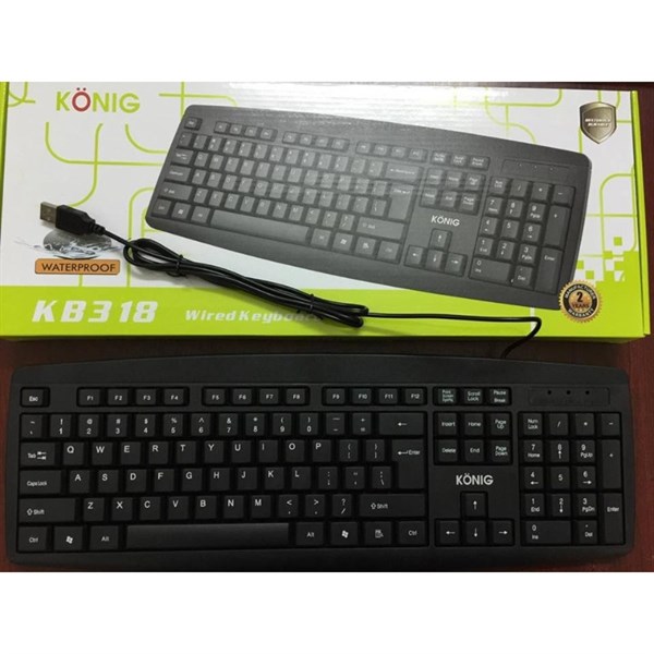 Bàn phím KONIG KB328 có dây
