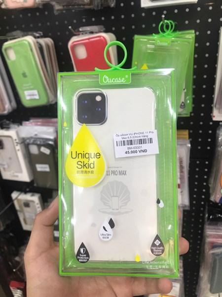 Ốp iPHONE 11 Pro Max 6.5 silicon VU