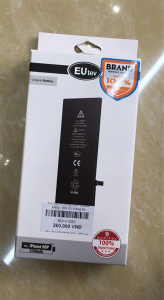 Pin iPHONE 6S+ EU