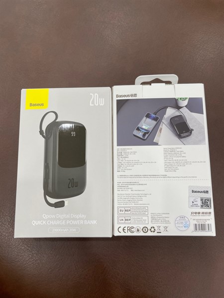 Sạc dự phòng BASEUS PPQD-H01 20W/ 22.5W 20.000mAh