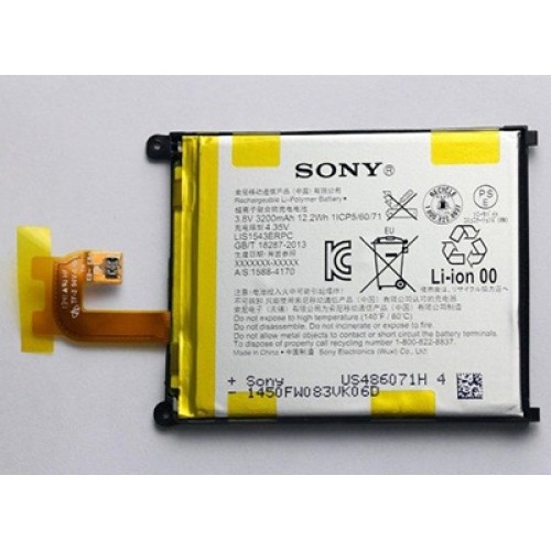 Pin SONY Z dung lượng chuẩn