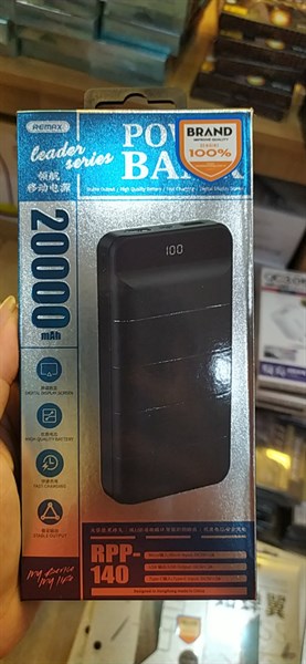 Sạc dự phòng REMAX RPP-140 20.000mAh