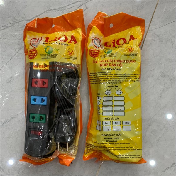 Ổ điện LIOA 4TSN3.2.5 3m