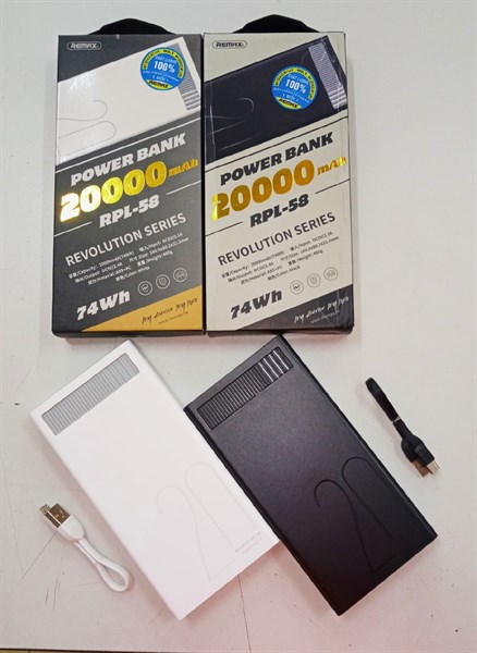 Sạc dự phòng REMAX RPL-58 20.000mAh