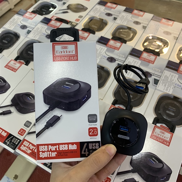 Bộ chia USB EARLDOM HUB-06 1 ra 4