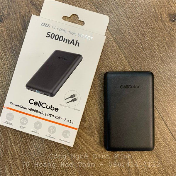 Sạc dự phòng CellCube 5.000mAh