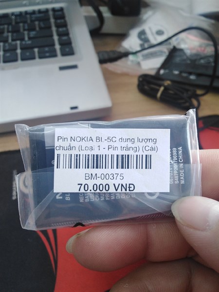 Pin NOKIA BL-5C dung lượng chuẩn