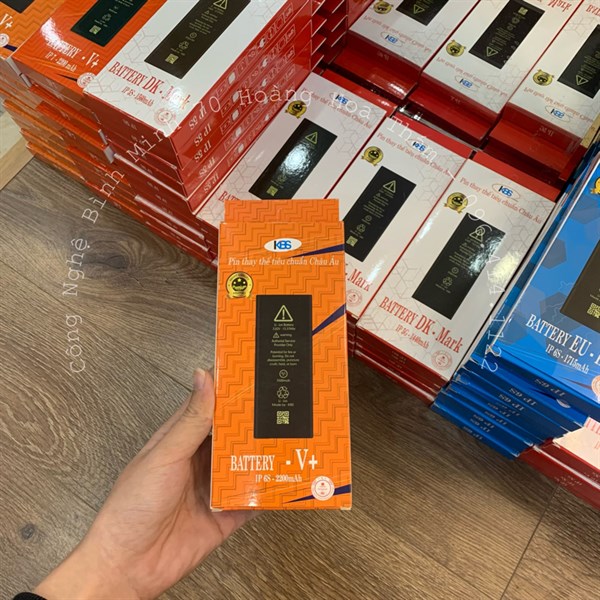Pin iPhone 6 KBS/VTECH/DrPHONE dung lượng chuẩn (Chính hãng - BH 06 tháng từ 27.2.2024)