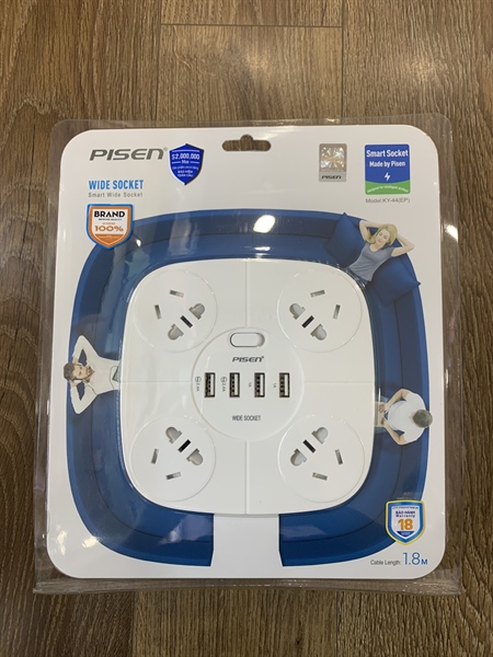 Ổ điện thông minh PISEN Smart Socket KY-44(4AC & 4USB)