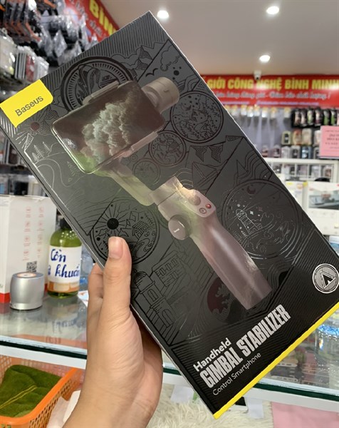 GIMBAL chống rung BASEUS BC01 kiêm gậy chụp ảnh