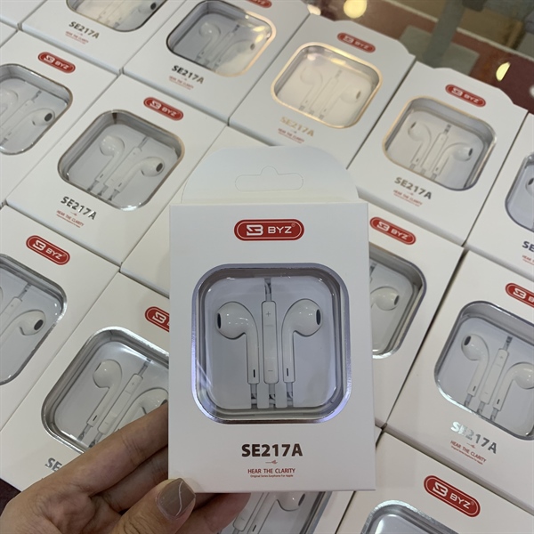 Tai nghe nhét tai iPHONE 5/6 BYZ SE217A