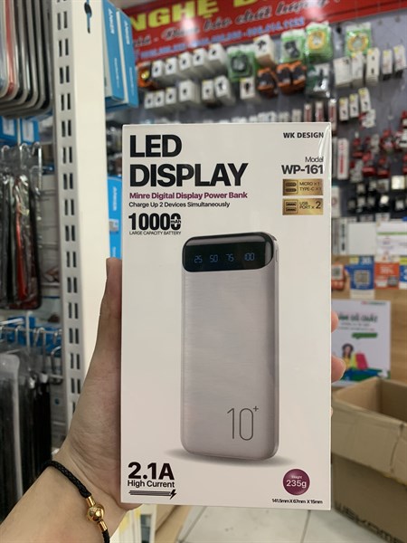 Sạc dự phòng WK WP-161/ WP-01 10.000mAh