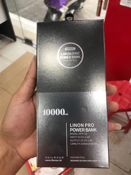 Sạc dự phòng REMAX 10.000mAh RPP-53