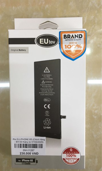 Pin iPHONE 6S EU