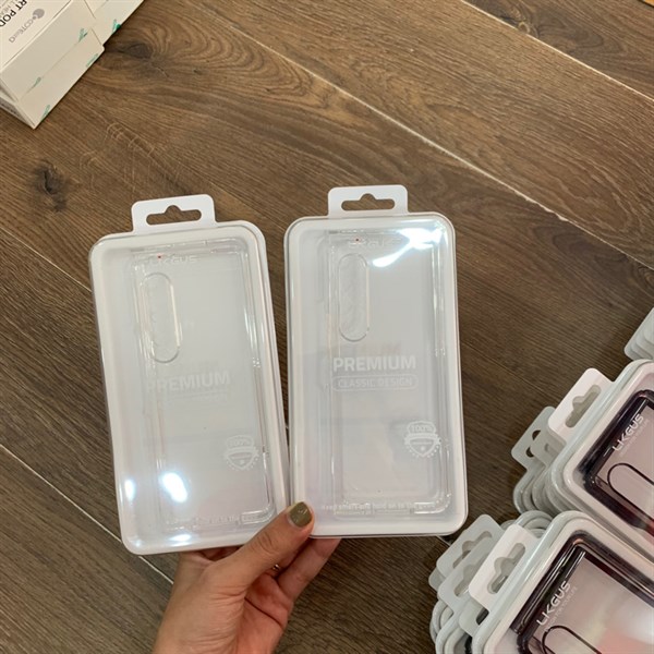 Ốp SAMSUNG Fold 3 Likgus trong suốt lưng kính