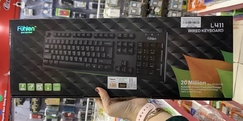 Bàn phím FUHLEN L411/ L500S/ G411S có dây