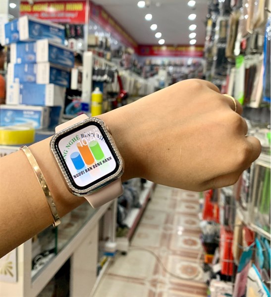 Ốp viền đá Apple Watch