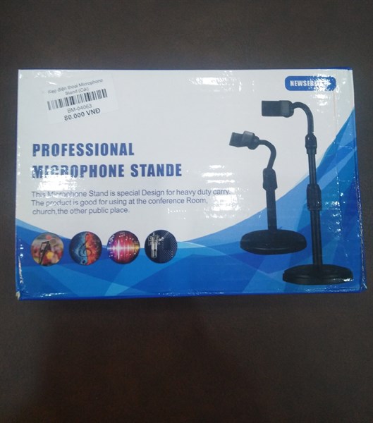 Kẹp điện thoại Microphone Stand