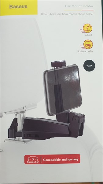 Kẹp BASEUS SUHZ-A01 ghế sau ô tô