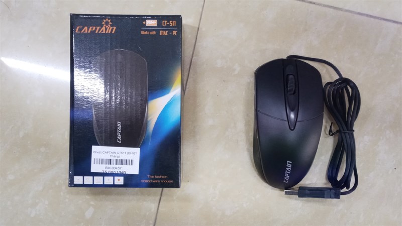 Chuột CAPTAIN CT511 có dây