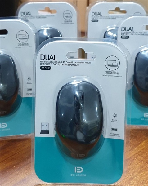 Chuột DUAL M701Y/ HIDEKI H38/ FOTER D225 Wireless&Bluetooth