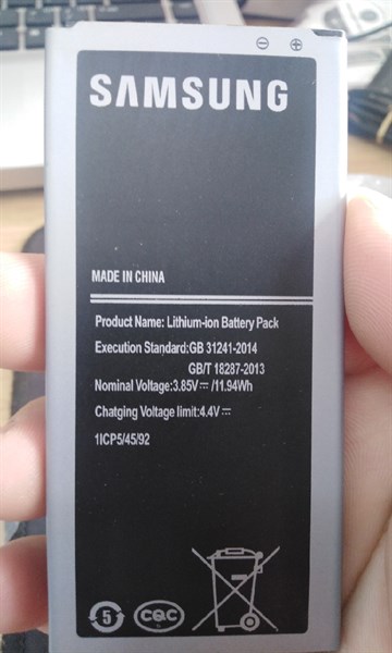 Pin SAMSUNG J5(2016) J510 EB-BJ510CBC dung lượng chuẩn