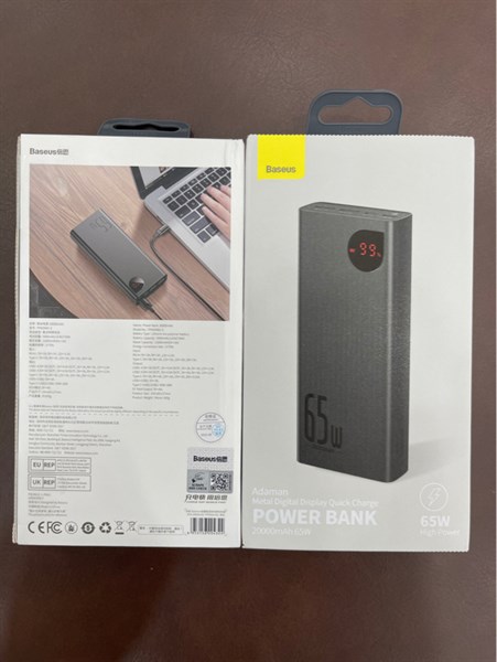 Sạc dự phòng BASEUS PPIMDA-D01 20.000mAh 65W